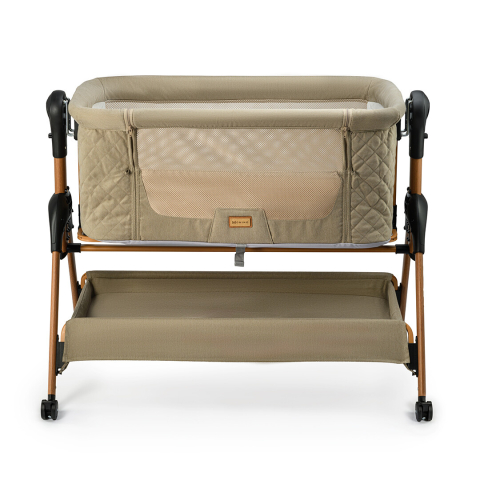 ONINO - Patut co-sleeper NEST.me, Misty Taupe [10]