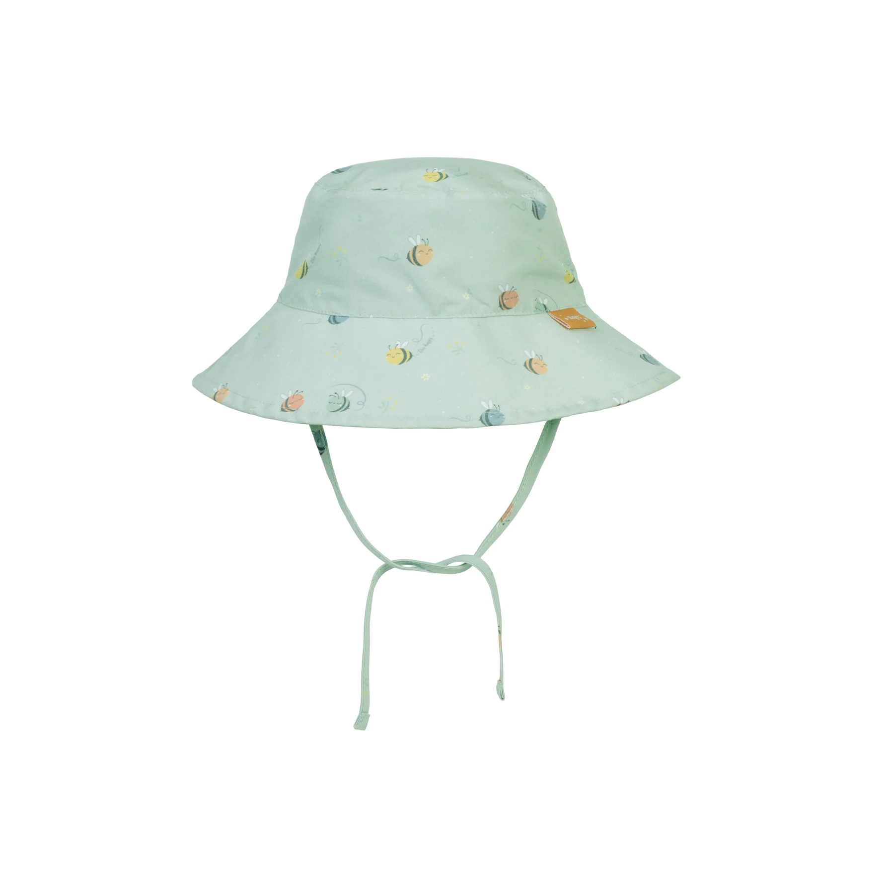 Costum de baie - Pălărie de soare reversibilă, protecție UV UPF 50+, 18-36 luni, Bee Happy
