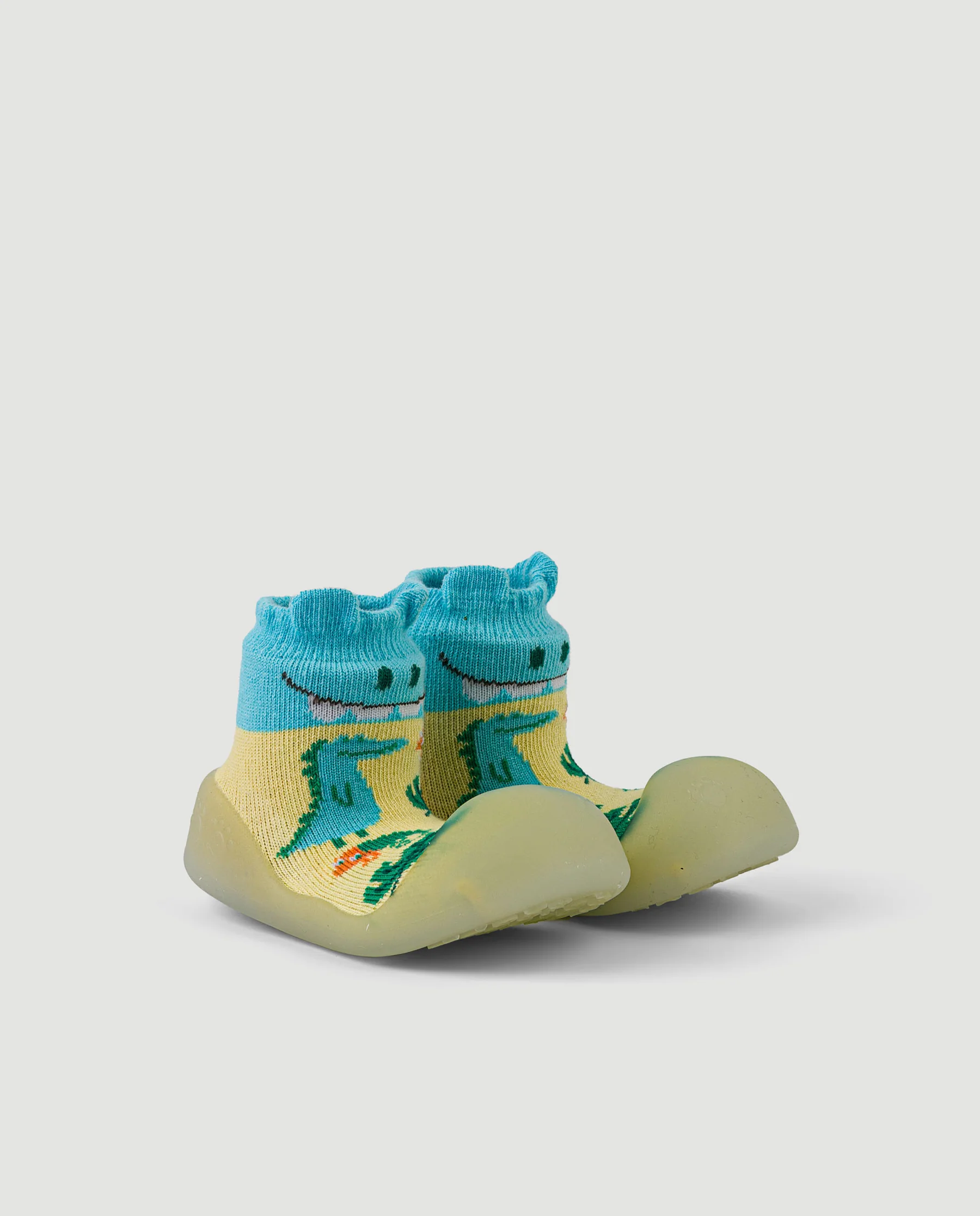 Chameleon by BigToes - Pantofi Barefoot Primii Pași Chameleon Dino Sky – Își Schimbă Culoarea în Soare | BigToes, 22.5 EU, 18 - 24 luni