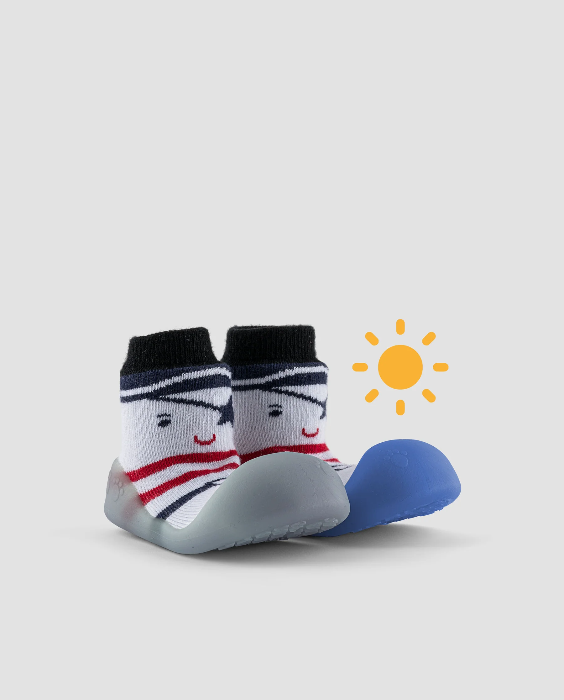 Pantofi Barefoot Primii Pași Chameleon Pirat – Își Schimbă Culoarea în Soare | BigToes, 21.5 EU, 12-18 luni [1]