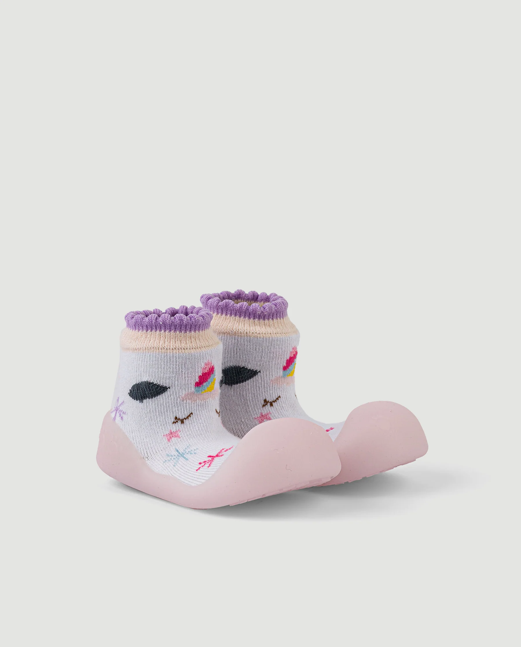 Chameleon by BigToes - Pantofi Barefoot Primii Pași Chameleon Unicorn – Își Schimbă Culoarea în Soare | BigToes, 22.5 EU, 18 - 24 luni