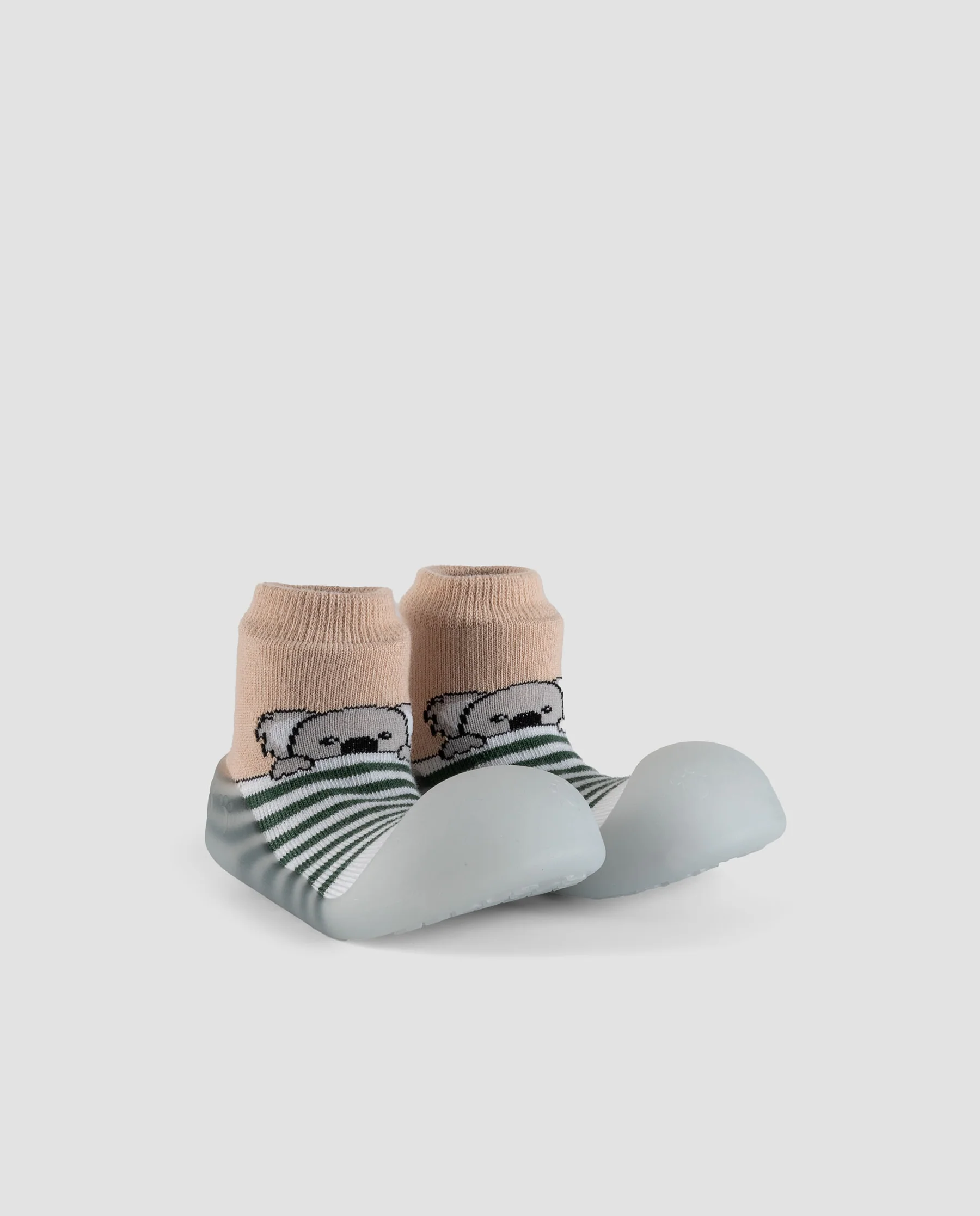 Chameleon by BigToes - Pantofi Barefoot Primii Pași Chameleon Koala – Își Schimbă Culoarea în Soare | BigToes, 20 EU, 6-12 luni