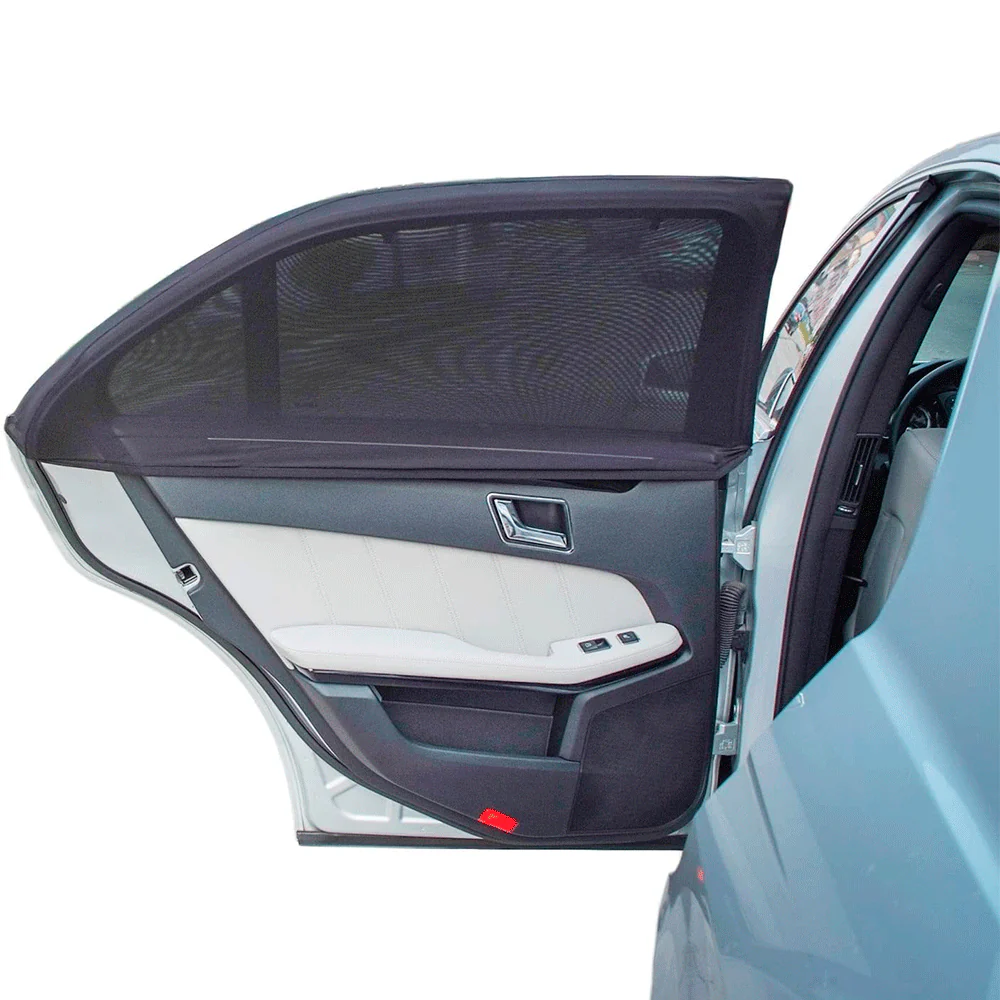 Articole transport - Parasolar Universal Auto pentru Copii – Protecție UV UPF 50+, Ajustabil, Set 2 Bucăți, Saro