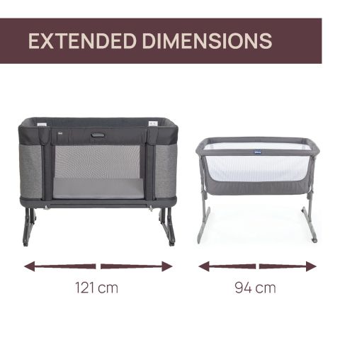 Patut atasabil Chicco Next 2 Me Forever, 3 in 1, Rice (Gri), 0luni+ [14]