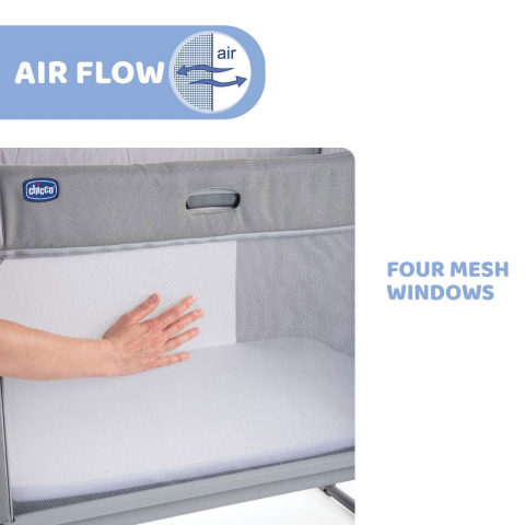 Patut atasabil Chicco Next 2 Me Forever, 3 in 1, Rice (Gri), 0luni+ [8]