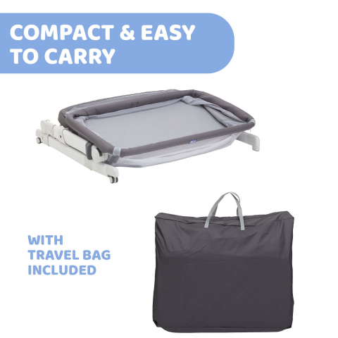 Patut atasabil Chicco Next2Me PopUp, Atmoshpere(Gri), 0luni+ [2]