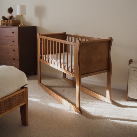 Patut balansoar, co-sleeping din lemn, Noble Vintage 90 x 40 cm [1]