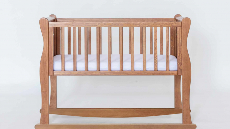 Patut balansoar, co-sleeping din lemn, Noble Vintage 90 x 40 cm [16]
