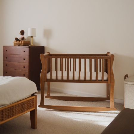 Patut balansoar, co-sleeping din lemn, Noble Vintage 90 x 40 cm [2]