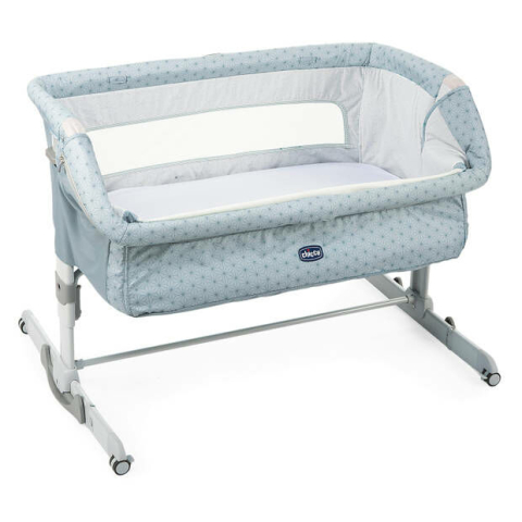 Patut Chicco CO-Sleeping Next2Me Dream, Sage (Turcoaz), 0luni+ [2]