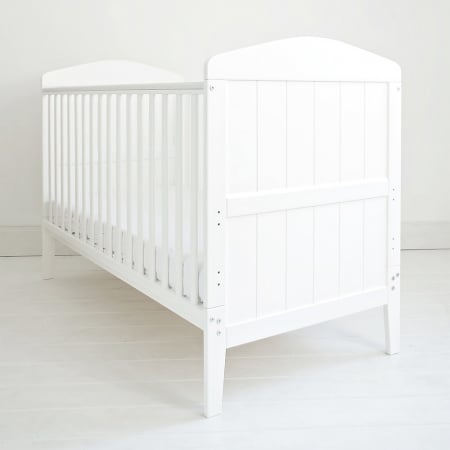 Patut din lemn masiv, transformabil pentru bebe si junior, Hampton 140 x 70 cm [2]