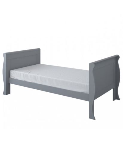 Pătuț Evolutiv 140x70cm Scarlet 3în1 Gri – Pat Bebe + Junior + Pat Preșcolar, Somieră Reglabilă 3 Poziții + Șipci Detașabile | EN 716-1, Max 40kg [9]