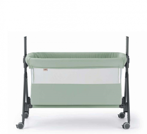 Patut, Sempreconte Air, co-sleeper 2 in 1, Cu laterala culisanta, Cu setare unghiulara, Cu roti, Geanta voiaj, Reglabil in 8 pozitii pe inaltime, Mint [3]