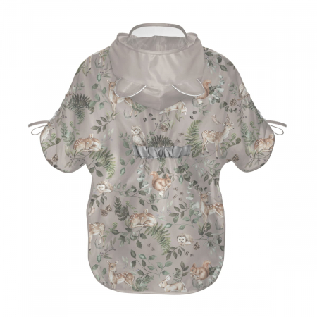 Pelerina de Ploaie pentru Copii, Poncho pentru ploaie 1,5-8 ani – Animals Garden Light [2]