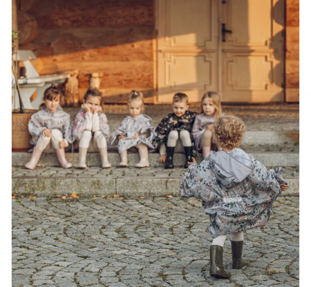 Pelerina de Ploaie pentru Copii, Poncho pentru ploaie 1,5-8 ani – Happy Bear dark [16]
