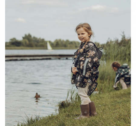 Pelerina de Ploaie pentru Copii, Poncho pentru ploaie 1,5-8 ani – Happy Bear dark [10]