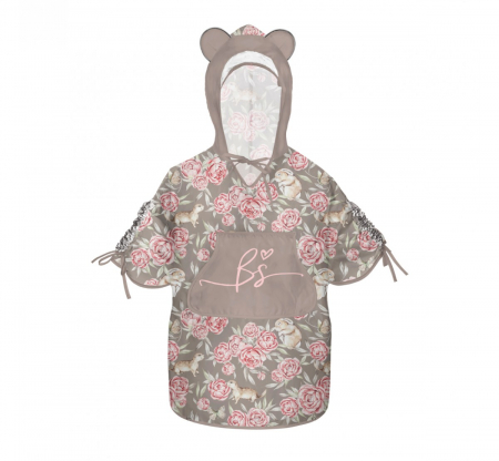 Pelerina de Ploaie pentru Copii, Poncho pentru ploaie 1,5-8 ani – Peony Dreamland [1]