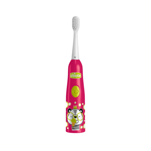 Primii dinti - Periuta de dinti electrica pentru copii Chicco Panda, 3ani+