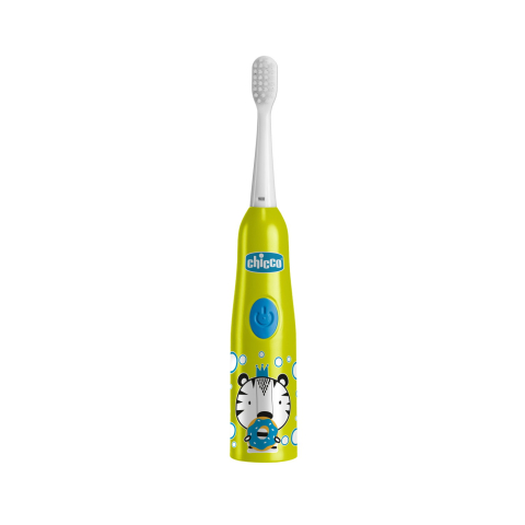 Primii dinti - Periuta de dinti electrica pentru copii Chicco Tiger, 3ani+