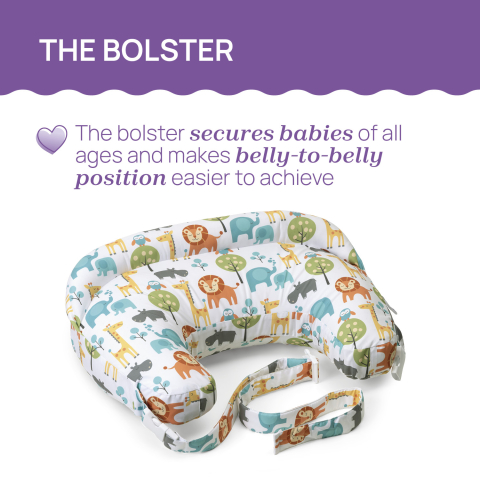 Perna alaptare Chicco Boppy Deluxe, Wild Flowers, 0luni+ [3]