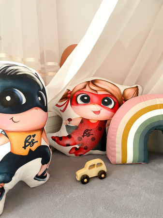Perna bebe Superhero Ladybug girl [12]