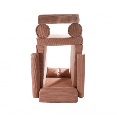 Playset Modular Canapea Premium Aesthetic spuma – Roz pudra [5]