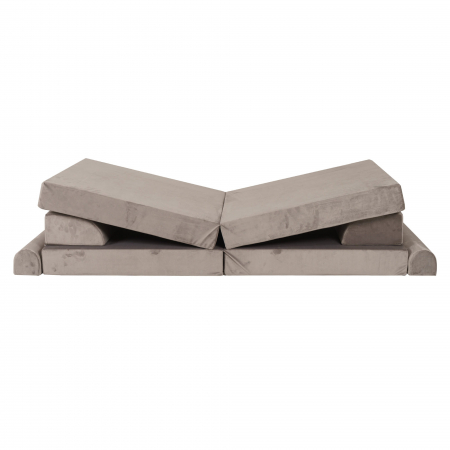 Playset Modular Canapea Premium Velvet spuma – Gri [2]