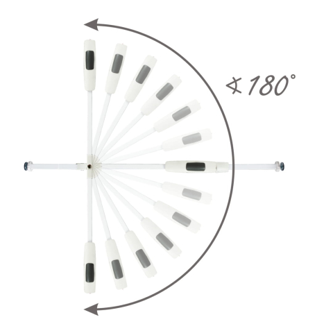Poartă de siguranță Kidwell Guarda 75–104 cm – protecție sigură pentru copii, fără găurire [5]