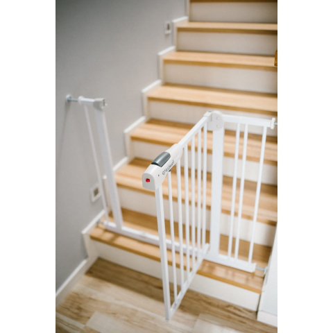 Poartă de siguranță Kidwell Guarda 75–104 cm – protecție sigură pentru copii, fără găurire [2]