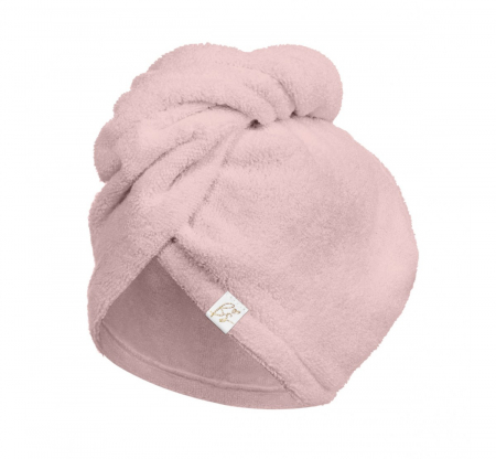 Articole pentru mamici - Prosop Turban din bambus pentru mamici si copii – Sepia Rose