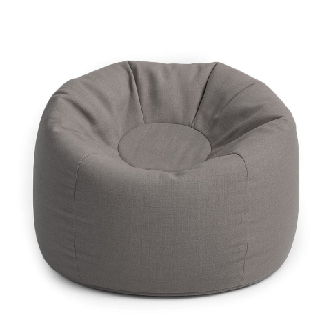 Puf Premium Copii MeowBaby® Floreo Drift Dlay Taupe – Bean Bag Indoor & Outdoor pentru Relaxare și Joacă [1]