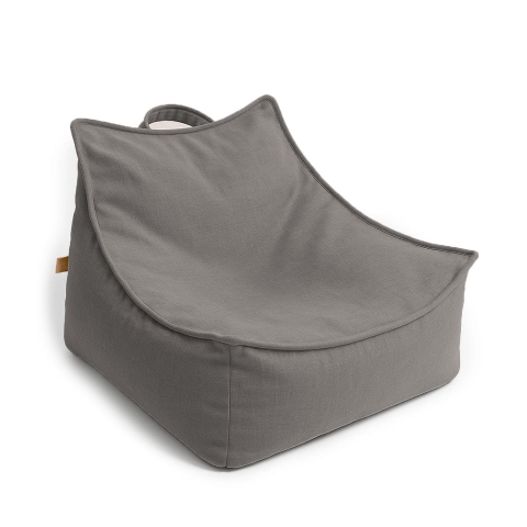 Fotolii - Puf Premium Copii MeowBaby® Outzy Sako Bag Drift Dlay Taupe – Fotoliu Bean Bag Indoor & Outdoor pentru Relaxare și Joacă