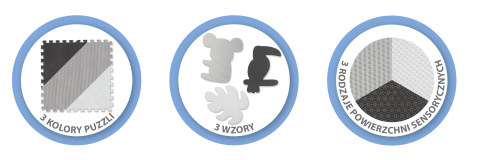Puzzle senzorial Kidwell SENSO Tropical | Covoraș moale din spumă EVA pentru dezvoltarea copilului [11]