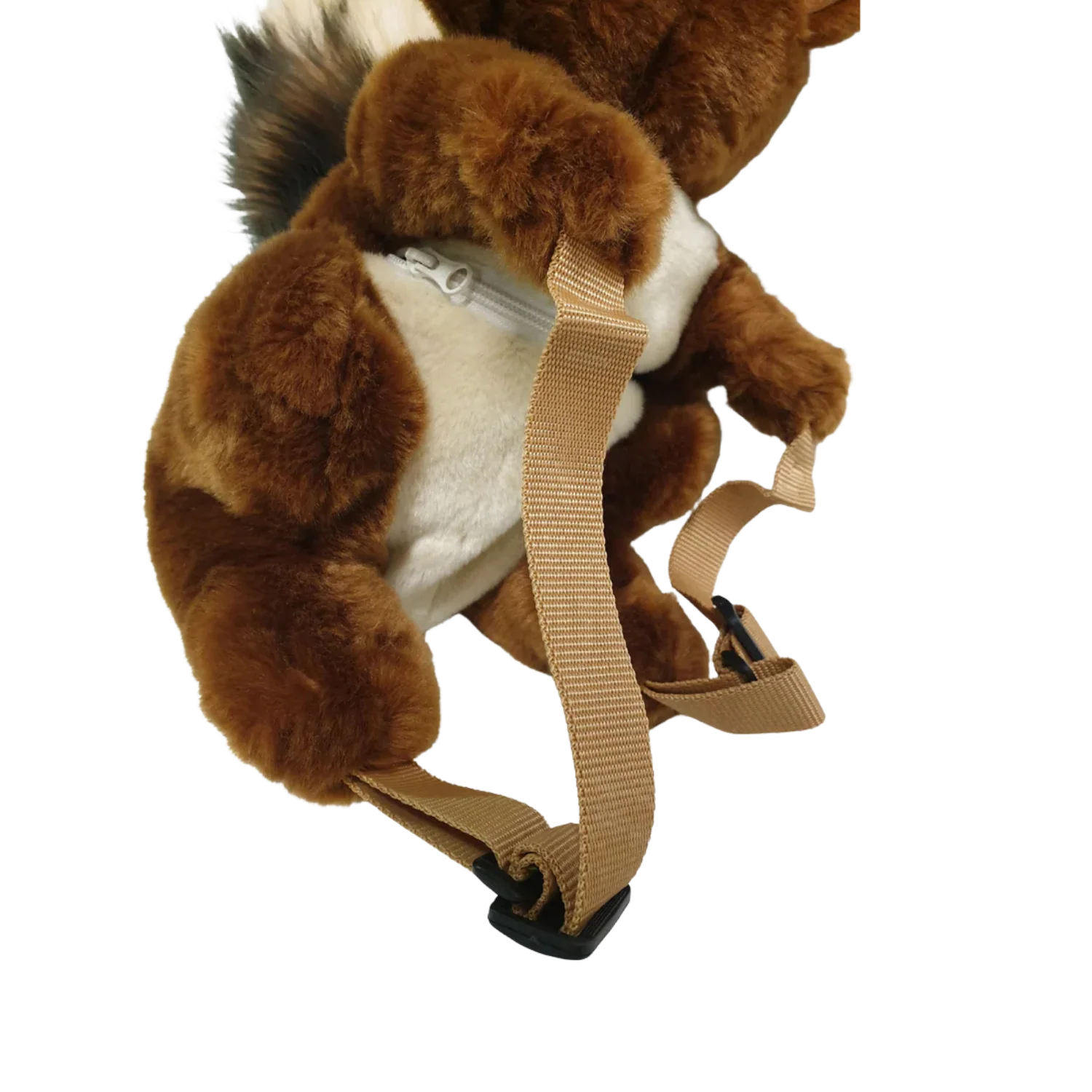 Rucsac copii Wild & Soft Veveriță – rucsac pluș premium cu bretele reglabile [5]