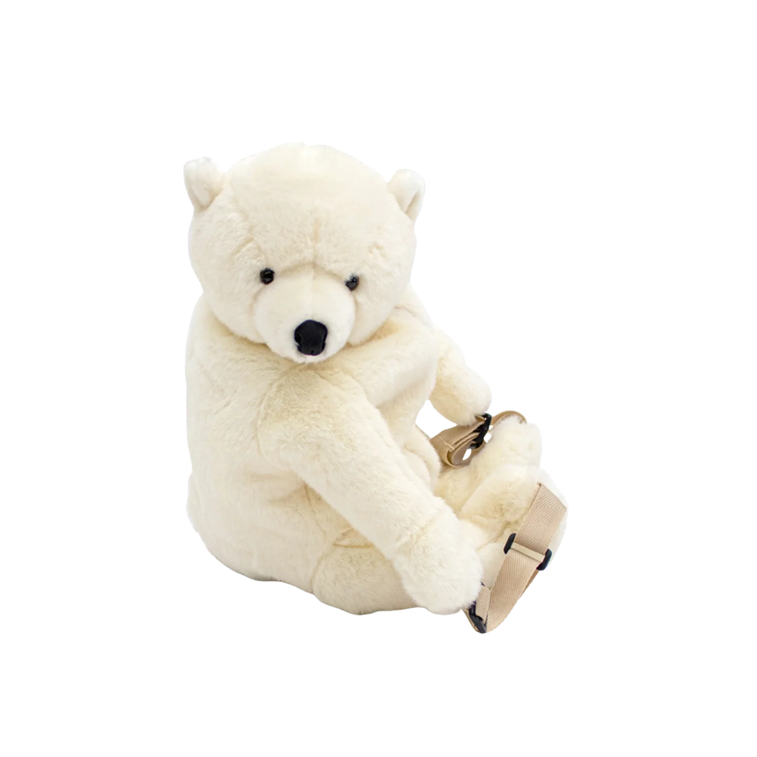 Rucsac copii Wild & Soft Urs Polar – rucsac pluș premium cu bretele reglabile [2]