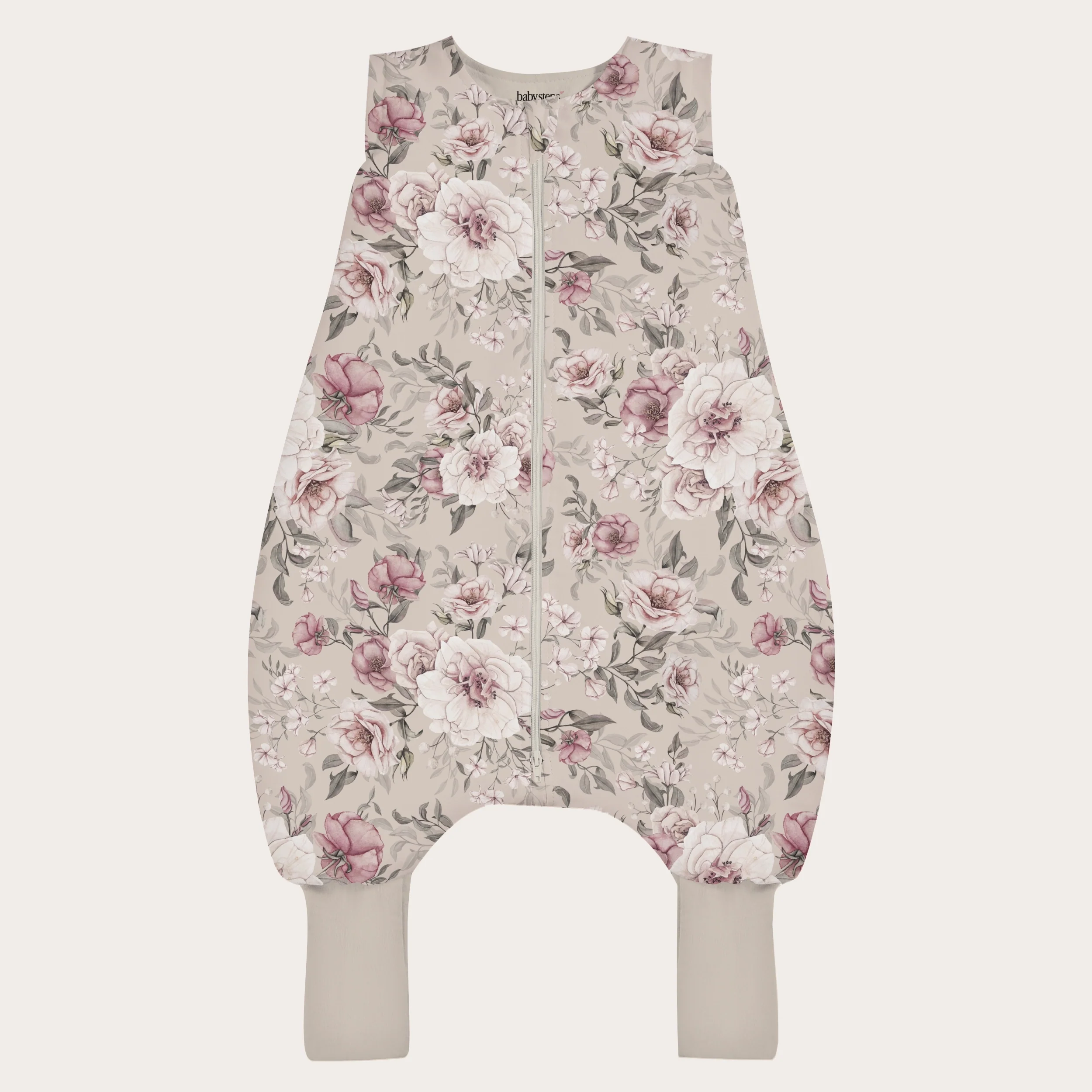 Sac de Dormit cu Picioare BabySteps® „Bloom Baby" – Bumbac Premium, 1 TOG, Picioare Pliabile | Mărimea S 86/92/98, 12-36 Luni [3]