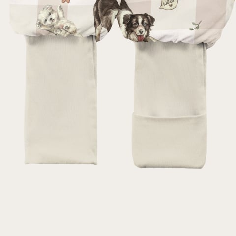 Sac de dormit cu picioare, bumbac 1 Tog, Happy Puppies, S, 1-3 ani [4]