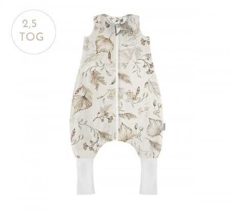 Outlet - Sac de dormit cu picioare, bumbac 2.5 Tog, Light Boho, XS, 6-18 luni