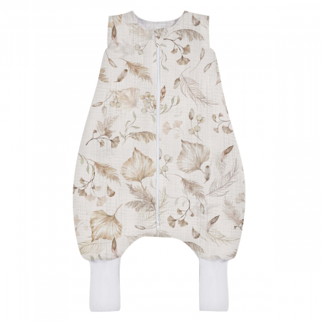 Sac de dormit cu picioare, bumbac muselina 0.5 Tog, Boho, S 86/92/98, 12-36 luni [1]