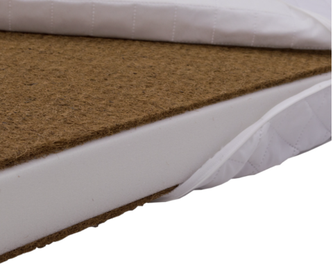 Saltele patuturi - Saltea copii Cocos Spuma Cocos 160×80x10 cm – susținere sănătoasă, somn liniștit