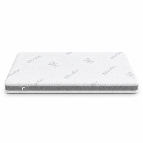 Saltea pentru copii, fata dubla, fermitate diferită, Spuma PUR HR antibacteriană si strat extra de spuma confortabila, Husa 360, Tencel cu fibre de viscoza si ioni de argint antibacteriana, 140x70x10 [8]