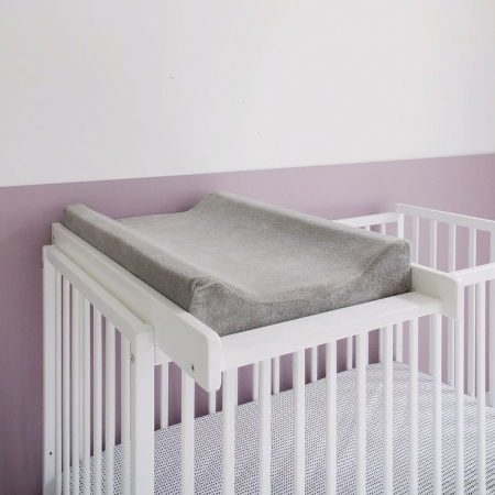 Mese de infasat - Saltea pentru masa de infasat bebe, husa detasabila bumbac, Woodies, 72 x 47 cm