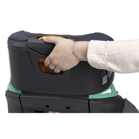 Scaun auto Chicco Fold&Go I-Size Isofix, India Ink (Albastru), 100-150cm, 3-12ani [8]