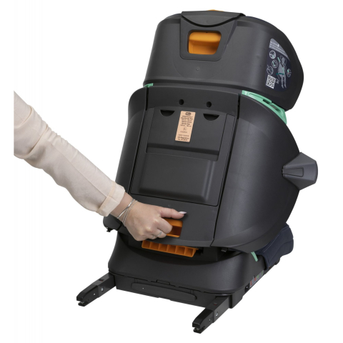 Scaun auto Chicco Fold&Go I-Size Isofix, India Ink (Albastru), 100-150cm, 3-12ani [12]