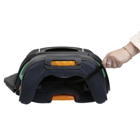 Scaun auto Chicco Fold&Go I-Size Isofix, India Ink (Albastru), 100-150cm, 3-12ani [14]