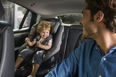 Scaun auto rotativ cu baza isofix Chicco Seat 105 i-Size, Posh Black, 40-105cm, de la nastere pana la 4 ani [5]