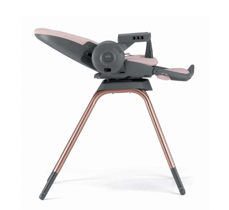 Scaun de Masa 4in1 pentru Bebelusi si Copii, CAM® Original, Înălțime Ajustabila, Varsta 0-15 kg, Pliabil, Centura de Siguranta in 5 Puncte, Depozitare, Roz [3]