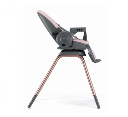 Scaun de Masa 4in1 pentru Bebelusi si Copii, CAM® Original, Înălțime Ajustabila, Varsta 0-15 kg, Pliabil, Centura de Siguranta in 5 Puncte, Depozitare, Roz [4]