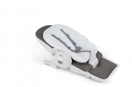 Scaun de Masa 4in1 pentru Bebelusi si Copii, CAM® Original, Înălțime Ajustabila, Varsta 0-14 ani, Pliabil, Centura de Siguranta in 5 Puncte, Depozitare, Mint [15]