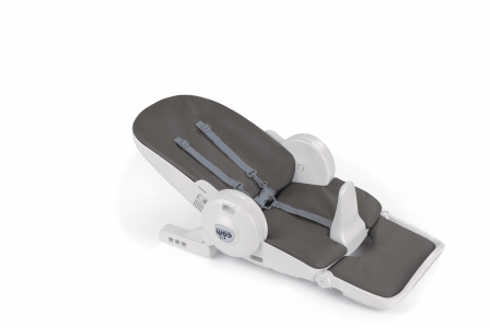 Scaun de Masa 4in1 pentru Bebelusi si Copii, CAM® Original, Înălțime Ajustabila, Varsta 0-14 ani, Pliabil, Centura de Siguranta in 5 Puncte, Depozitare, Mint [16]